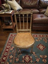 lot de 4 chaises paillees