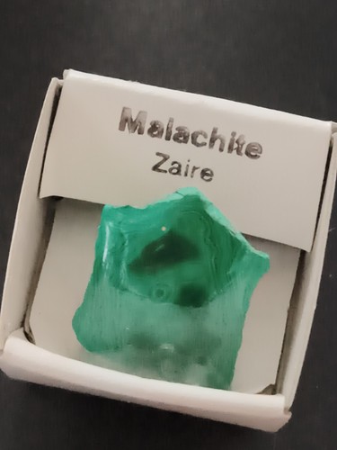 Pierre malachite brute zaire - pierre,