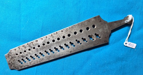 Ancienne jauge rape bijoutier - ancienne,