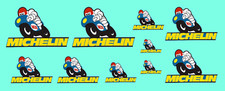 Decals MICHELIN VINTAGE 20 à 60 mm 1/43 1/32 1/24 1/18 Décalcomanies decal