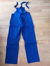 SANFOR WORK OUTFIT OR BLUE OVERALLS SIZE 48 new era MONT ST MICHEL