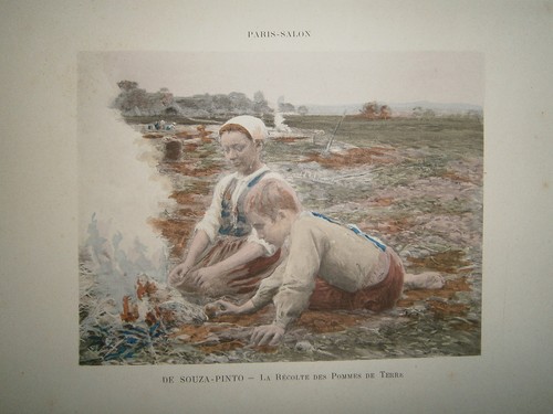 Engraving 1899 color - engraving,