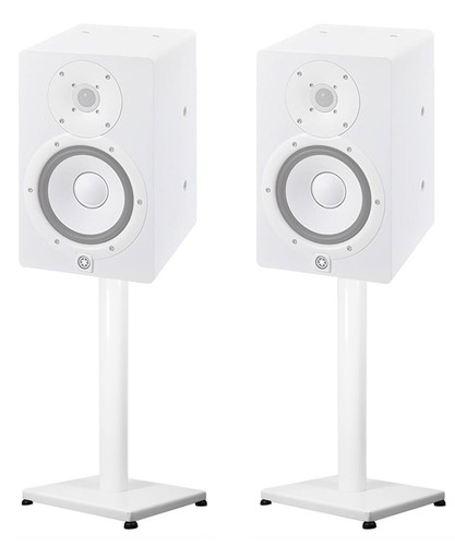 White steel stands - 29”,