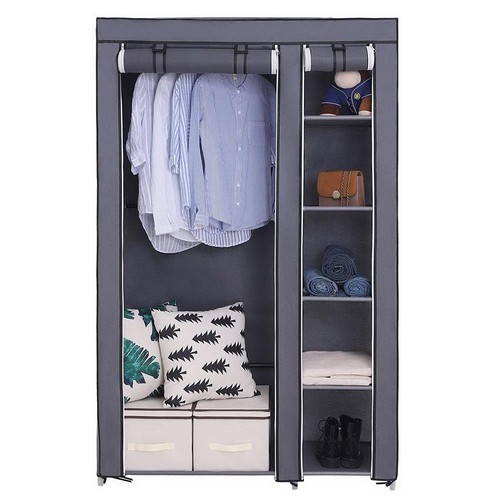 Armoire toile garde robe - armoire,