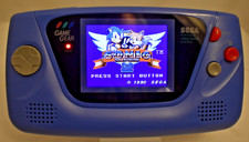 SEGA Game Gear Console - Recapped, IPS Screen, Glass lens, New shell