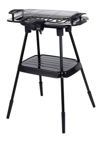 Barbecue électrique sur - , pieds