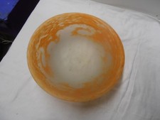 ART DECO GLASS PASTE CHANDELIER BASIN 