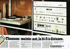 1979 Thomson (2P) ADVERTISING 027 ADVERTISING REMOTE HI-FI CHANNEL AMP TUNE