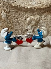 2 Figures: Smurfs 20125 Schleich 1980, Smurf, Puffi, Smurfs, Smurfs