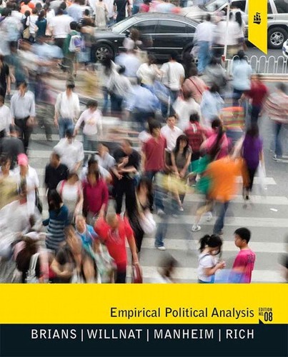 Empirical political analysis - political,