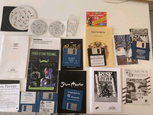 Atari amiga lot disquette - /,