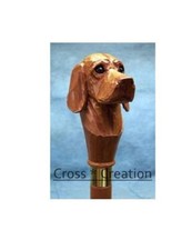 Vizsla Chien Tête Sculpté