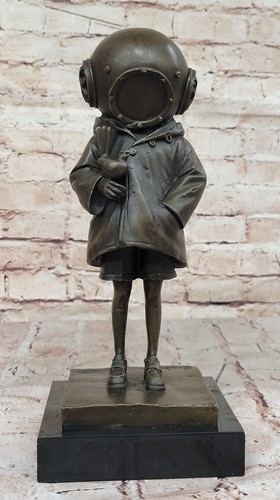 After banksy bronze - banksy, a