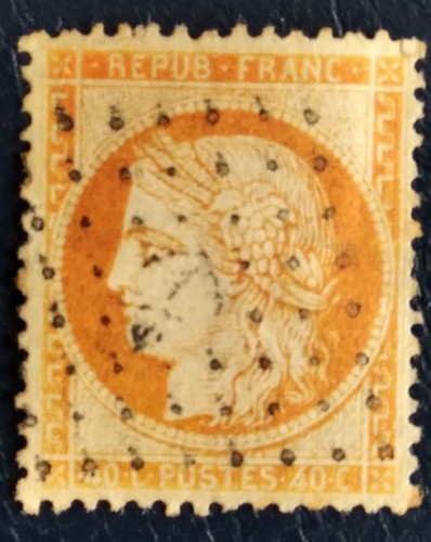 Timbres français yt38 40c - français:,