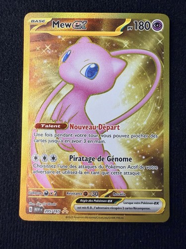 Carte pokémon mew - pokémon,