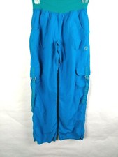 ZUMBA Samba CARGO PANTS Dance! - Converts to Capri Pant with side snaps - S 