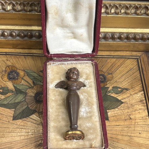 Sceau ancien xixe decor d - sceau,