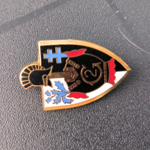 Insigne militaire émail - en,