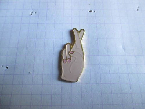 Pin main doigt - pin's,