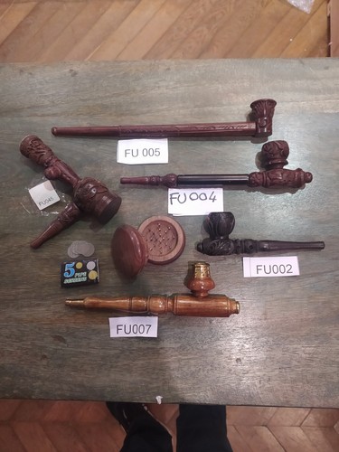 Pipe bois hooka lot -  lot, 5