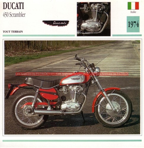 Ducati 450 scrambler 1974 - ducati,