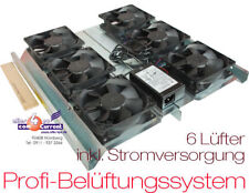 Pro Coolingsystem F 19 " 48CM Armoire Serveur Cooling 6xCOOLER + Alimentation