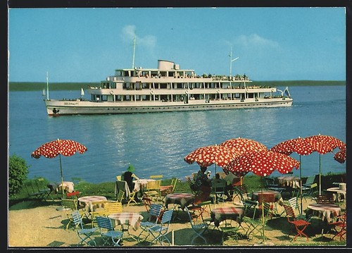 Carte postale bateau moteur - à,
