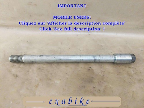 Axe roue avant pour honda - axe, de
