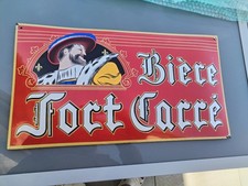 Plaque Émaillée Bière Fort