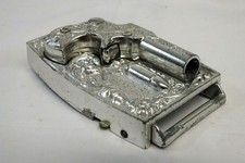 Vintage 1959 Mattel Remington Derringer 1867 Pistol Western Cowboy Belt Buckle