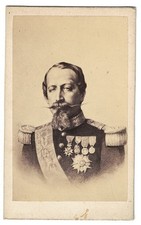 CDV Old Photo Second Empire - Napoleon III - Emperor - Uniform