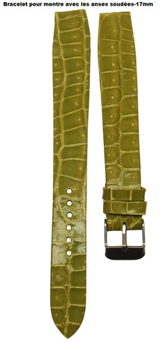 Bracelet 17mm crocodile - en,