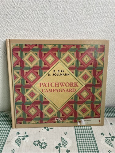 Ancien livre patchwork - livre,