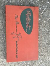 VINTAGE KEN DAVIDSON SPORTCRAFT OFFICIAL BADMINTON SET BRAND NEW NOS COMPLETE
