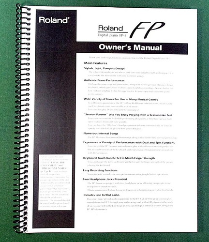 Roland owner s - roland, owner's
