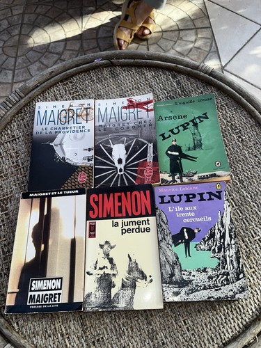 Livres poche policiers - de,