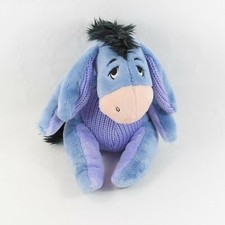 DISNEY NICOTOY Purple Wool Knit Donkey Plush 25cm (DOU/DOU)