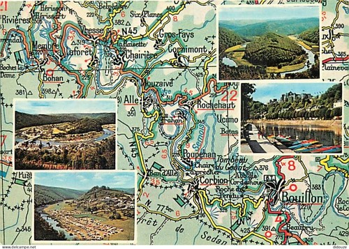 Carte postale belgique - carte,