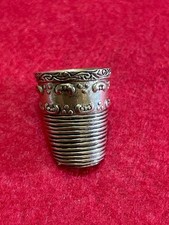 Silver Embroidery Thimble