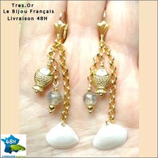 Plaqué Or 18K Boucles