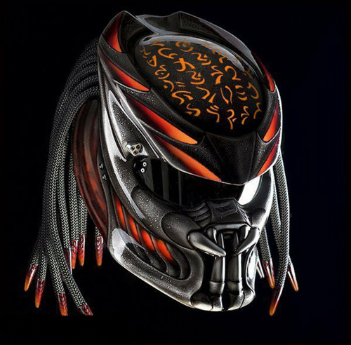 Casque moto top - top, predator