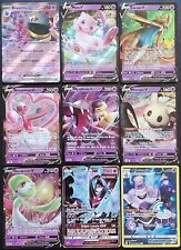 Pokemon EX GX Ultra Rare V Promo Full-Art 9 Card Lot - FR