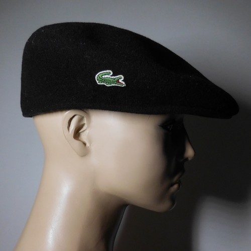Casquette noire lacoste - noire,