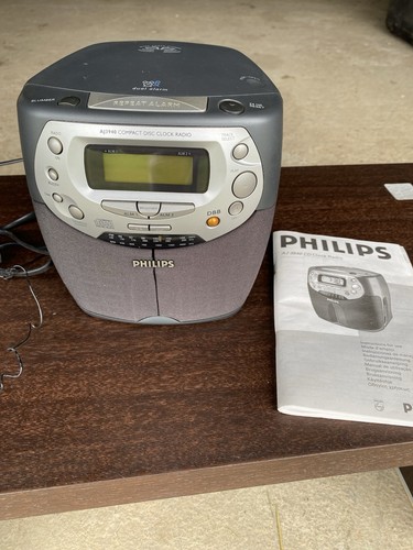 Radio réveil philips - réveil, cd