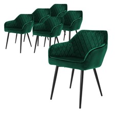 Lot de 6x chaises de salle à