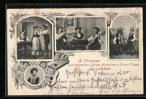 Carte postale chiemseer - carte, d'chiemseer