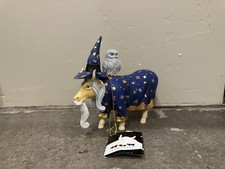 Cow Parade Moolin The Wizard Cow Owl 7286 Westland Giftware 2003 Resin Figure