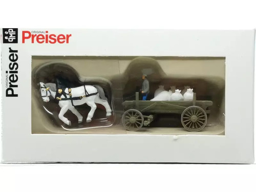 Preiser charette avec sac - avec, de