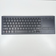 Logitech K830 Wireless Illuminated Living-Room Touchpad Keyboard No Dongle BT