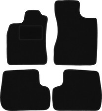 Tapis de sol en velours noir